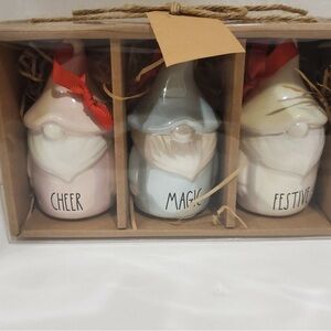 Rae Dunn Gnome Ornaments